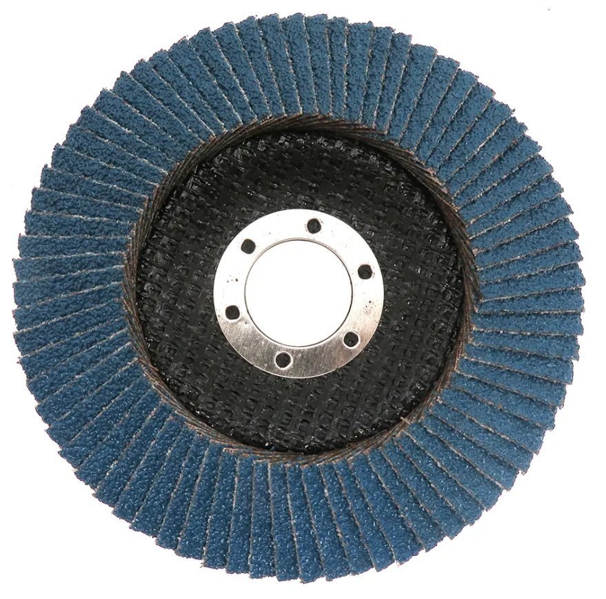 115mm 4.5inch High Quality Flap Disc for Stainless Steel Polish