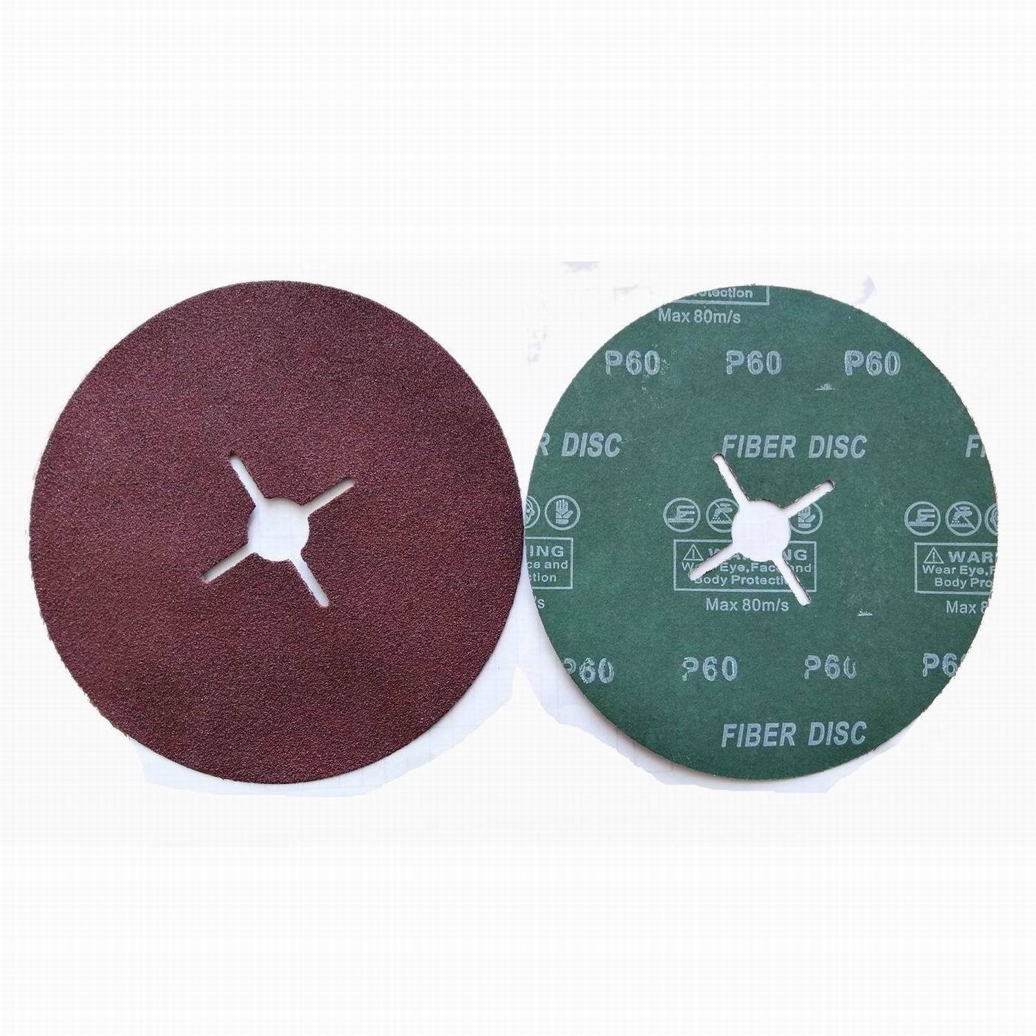
                Rotary Sandpaper Abrasive G40 P60 P24 Vulcanized Cutter Fiber S