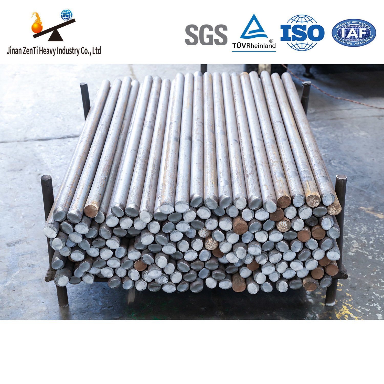 Price Favorable Small Deviation Grinding Steel Rod Bar for Ceme
